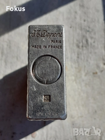 Стара колекционерска сребърна запалка Дюпон Dupont - работи, снимка 4 - Антикварни и старинни предмети - 52828231