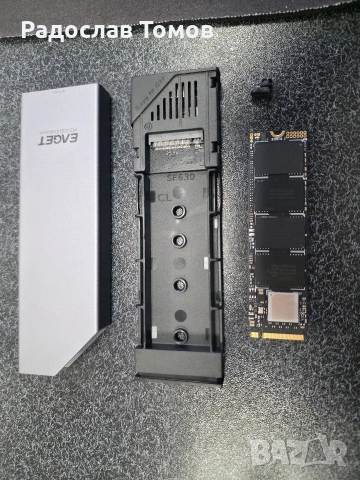 SSD Nvme M2 2 Терабайта - кутия Eaget