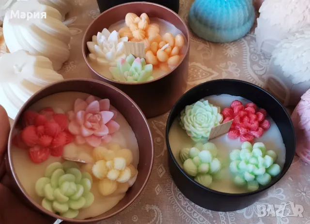 Ароматна Свещ , снимка 8 - Декорация за дома - 47828362