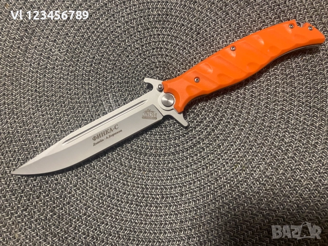 Руски сгъваем нож НОКС Финка-С,  дизайн А.Бирюков