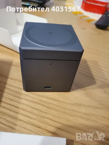 Anker зареждащо кубче 3в1 - Apple Watch, iPhone, Airpods с MagSafe, снимка 4 - Безжични зарядни - 49377046