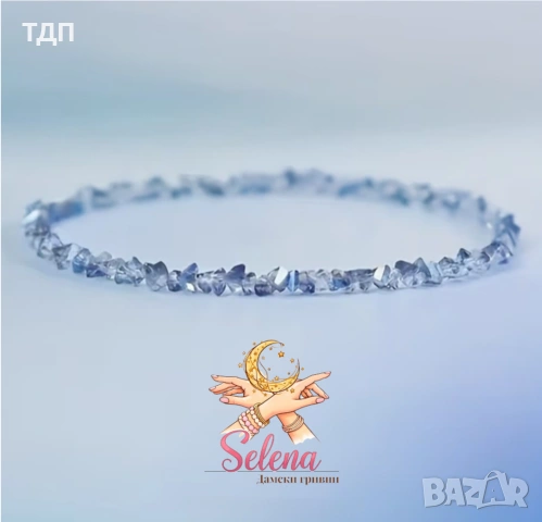 Гривни с естествен камък, снимка 2 - Гривни - 40192601