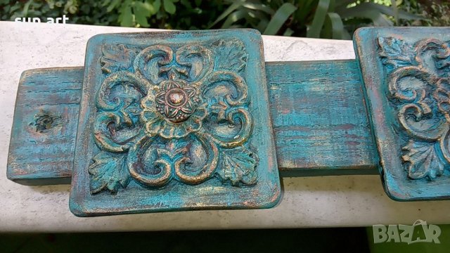  мароканска закачалка в тюркоазеносиньо, снимка 2 - Декорация за дома - 40953336