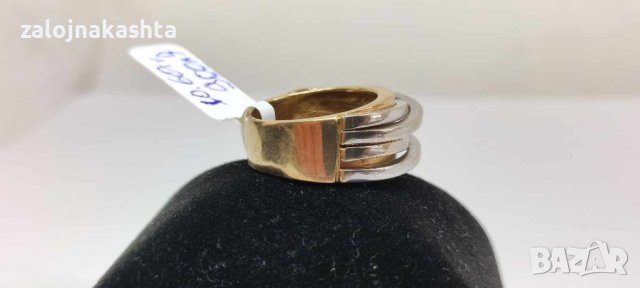 Златен пръстен-10,60гр/14кр, снимка 4 - Пръстени - 42099371