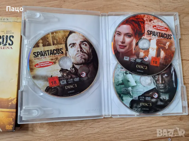 SPARTACUS - БОГОВЕТЕ НА АРЕНАТА/промо цена/, снимка 4 - DVD филми - 49971325