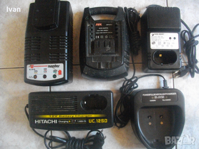 Зарядно-Wurth-Bosch-Black Decker-Skil-7,2-18 Волта-Различни-Li-ion/NiCd-NiMn, снимка 3 - Други инструменти - 36471086