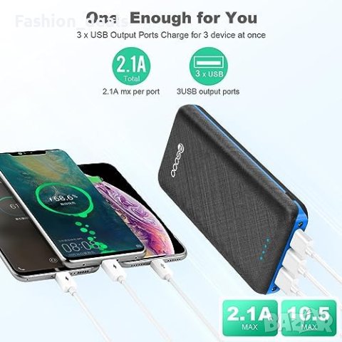 Ново Преносимо бързо зарядно устройство Power Bank 30000mAh батерия банка , снимка 3 - Друга електроника - 42500710