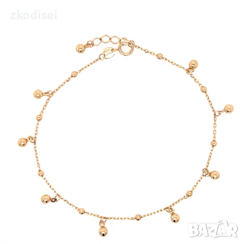 Златна дамска гривна 1,63гр. 18,0см. 14кр. проба:585 модел:32098-5, снимка 1