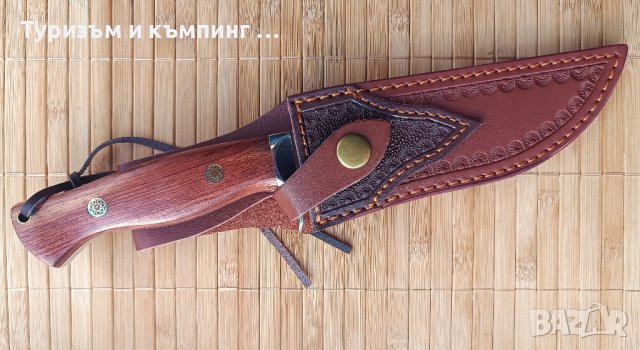 Ловен нож /ръчна изработка - стомана 440С /, снимка 4 - Ножове - 44438017