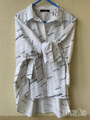 Нова свободна риза Bebe - L, снимка 3 - Ризи - 40921551