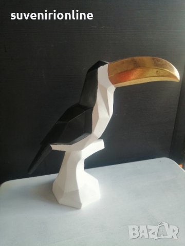 Декоративна статуетка пеликан, снимка 2 - Статуетки - 40012145