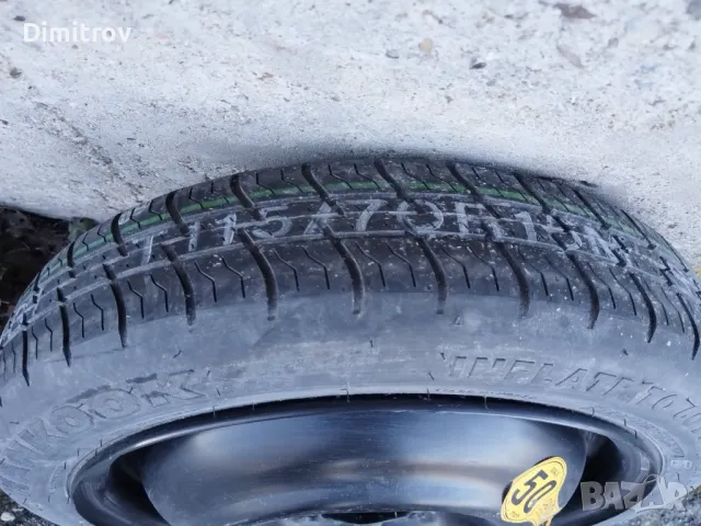  Резервна гума патерица 15 цола 4х114.3 , снимка 2 - Гуми и джанти - 49559798