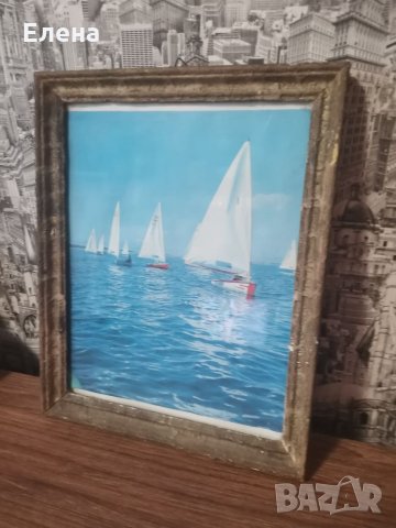 Стара картина с рамка