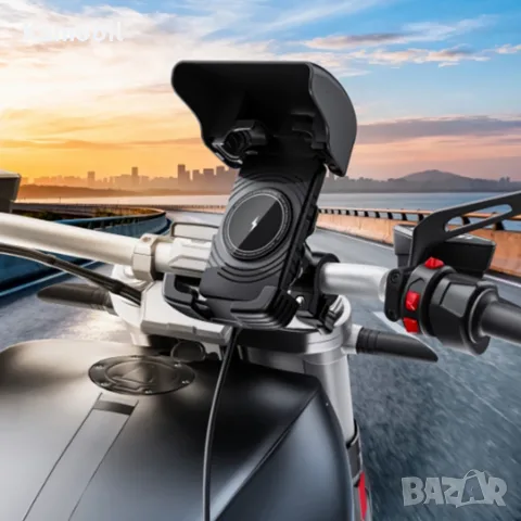 Стойка за мотор/колело Blavec Velo BVC-01 15W with active shock absorbtion, снимка 5 - Селфи стикове, аксесоари - 56220829