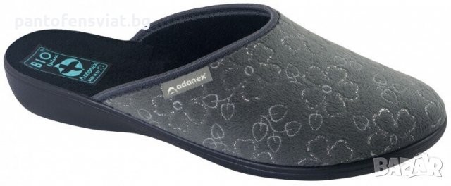 Дамски чехли ADANEX сив принт 36/41, снимка 1