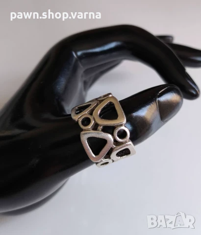 Ново сребърно пръстенче – 925 проба, снимка 6 - Пръстени - 50995210