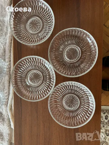 комплект стъклени съдове, снимка 2 - Чинии - 50348302