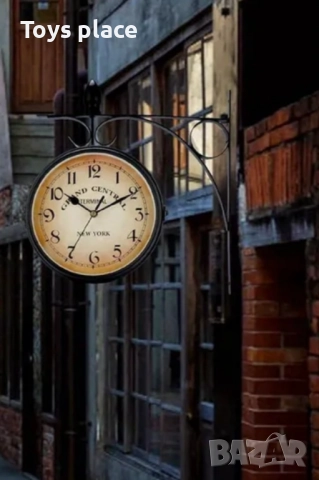 Нов ретро стенен часовник винтидж часовник за стена, снимка 2 - Стенни часовници - 51060942