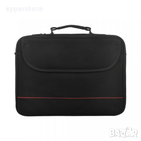 Чанта за лаптоп 15.6" Със странична твърда рамка Digital One SP00241 NB-501B C преден джоб и презрам, снимка 1 - Лаптоп аксесоари - 34766526