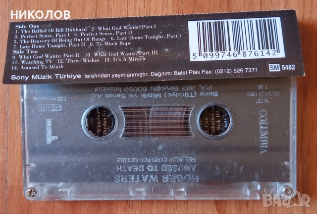 ROGER WATERS , снимка 3 - Аудио касети - 51778131