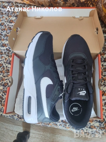 НОВО! Nike Air Max SC | Black & White , снимка 2 - Маратонки - 53634713