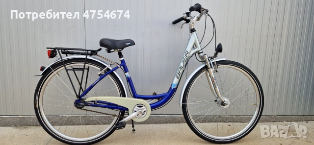 Дамски алуминиев велосипед Bauer колело 28"