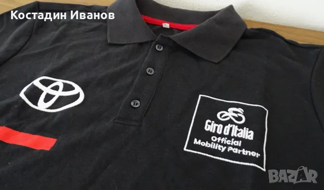 Giro d'Italia вело джърси и поло блуза Джиро Италия Toyota, снимка 4 - Спортни дрехи, екипи - 55834497