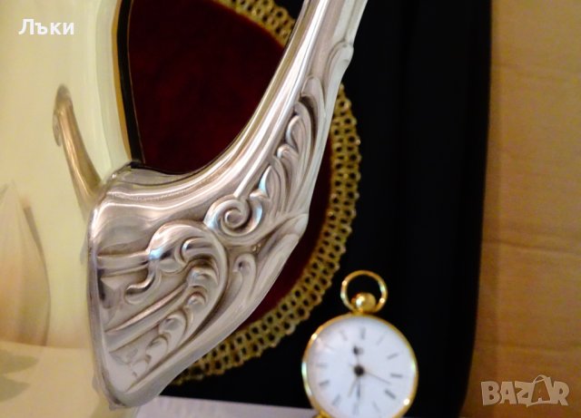 Американска дизайнерска кана,бронз и калай. , снимка 7 - Антикварни и старинни предмети - 41693309