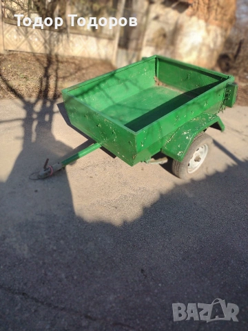 Оригинално ремарке за лек автомобил или мотоблок, или мотокултиватор акме или руджерини или фреза , снимка 3 - Ремаркета - 53741075