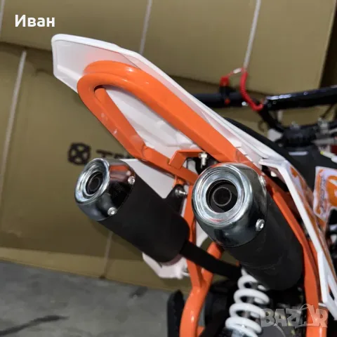 Детски кросов мотор 49 кубика Нов модел / KAPLAN MAX 49CC, снимка 7 - Мотоциклети и мототехника - 56145295