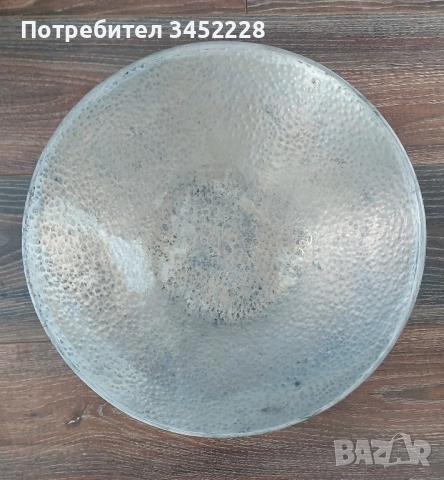 купа голяма алуминиева отлична 41см , снимка 2 - Антикварни и старинни предмети - 51702741