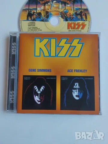 Kiss - 2 албума в 1 матричен диск - Gene Simmons / Ace Frehley