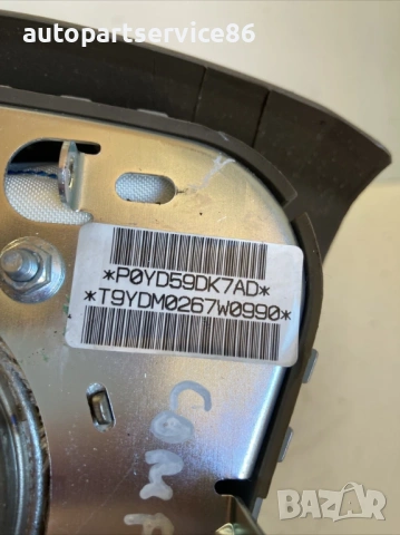 Айрбаг на волана за Jeep Compass 2.0 CRD (2009), снимка 3 - Части - 53390435