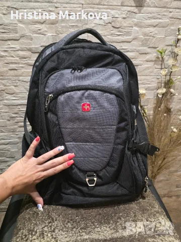 Голяма раница SWISSGEAR, носена веднъж. , снимка 12 - Раници - 56103496