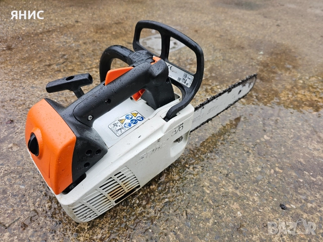 МОТОРНА РЕЗАЧКА STIHL MS 193.T. КАСТРАЧКА. ПЕРФЕКТНА , снимка 11 - Градинска техника - 52891520