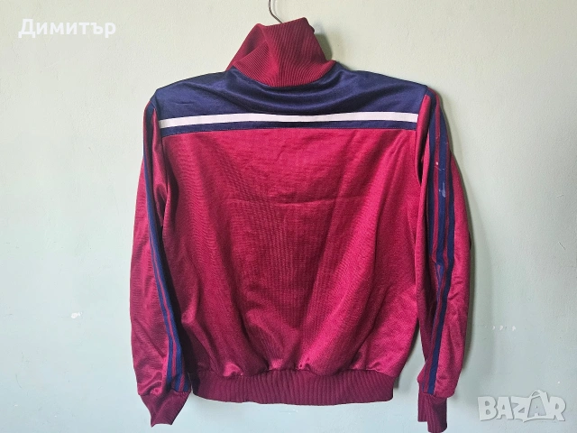 vintage Adidas горнище яке track jacket анцунг retro sport M , снимка 8 - Спортни дрехи, екипи - 53462685