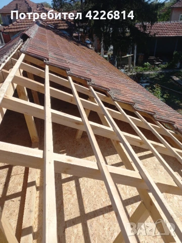 правене на нови покриви и къщи , снимка 2 - Ремонти на къщи - 50826277
