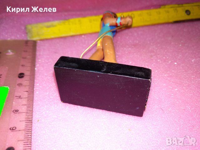 ДЕКОРАТИВНА ПОЛИРЕЗИНОВА ЕГИПЕТСКА СТАТУЕТКА ФИГУРКА с МИТОЛОГИЧНА ТЕМАТИКА СУВЕНИР ЕГИПЕТ 42898, снимка 8 - Статуетки - 44312415