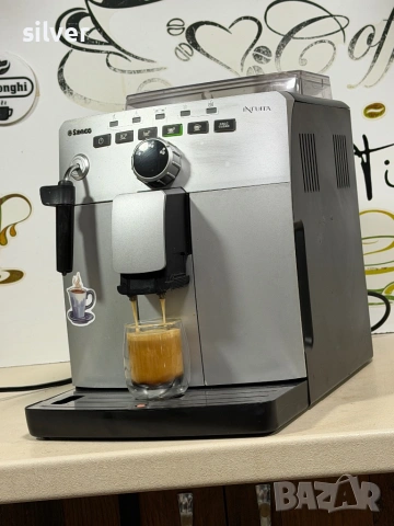 Кафемашина кафе автомат Saeco İntuita с гаранция, снимка 5 - Кафемашини - 53613639