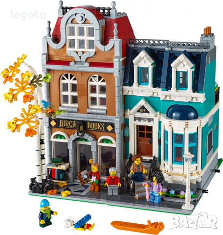 НОВО ЛЕГО 10270 Криейтър Експерт – Книжарница LEGO 10270 Creator Expert BookshopLEGO 10270, снимка 4 - Конструктори - 36155783