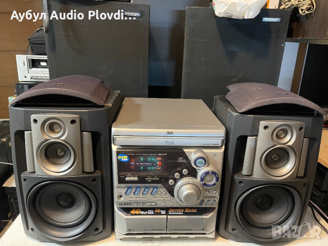 JVC Компактна компонентна система CA-MXK1R, снимка 4 - Аудиосистеми - 44767099