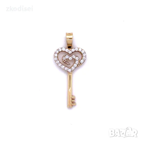 Златен медальон 1,54гр. 14кр. проба:585 модел:945-5, снимка 1