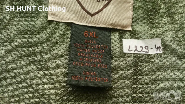 DOVREFJELL WATERPROOF BREATHABLE Jacket размер 6XL за лов яке водонепромокаемо - 1147, снимка 15 - Екипировка - 50248721