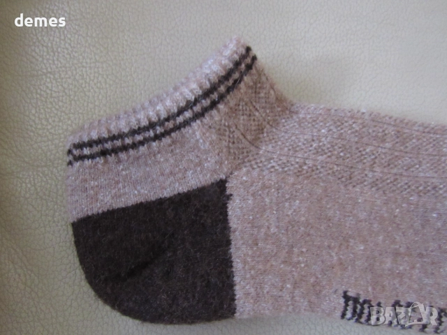 Машинно плетени чорапи от камилска вълна размер 37-39, снимка 4 - Мъжки чорапи - 52355816