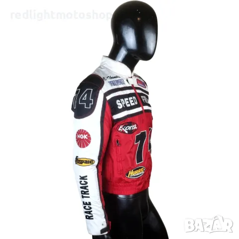 4829 – Fast Lane Мъжко Текстилно Мото Яке – КАТО НОВО – Размер S – 120 лв, снимка 2 - Аксесоари и консумативи - 50248065