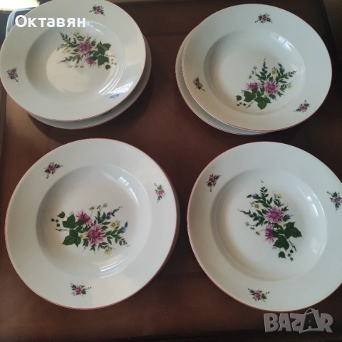 Порцеланови чинии плитки/дълбоки