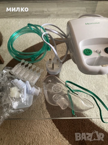 Компактен компресорен инхалатор  Medisana IN 500 , снимка 4 - Друга електроника - 53566069