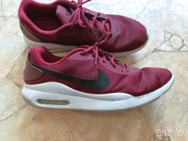 Nike Air Max Motion бордо – мъжки номер 46, отлично състояние, снимка 4 - Маратонки - 53653547