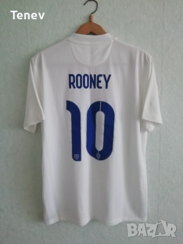 England Rooney Nike оригинална тениска фланелка Рууни Англия размер L