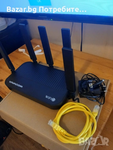 Рутер на ZTE Чисто нов 6G От ново поколение Отклиучен